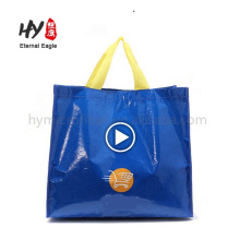 Печатание полного цвета водоустойчивые сплетенные PP мешки tote ручная сумка Китай